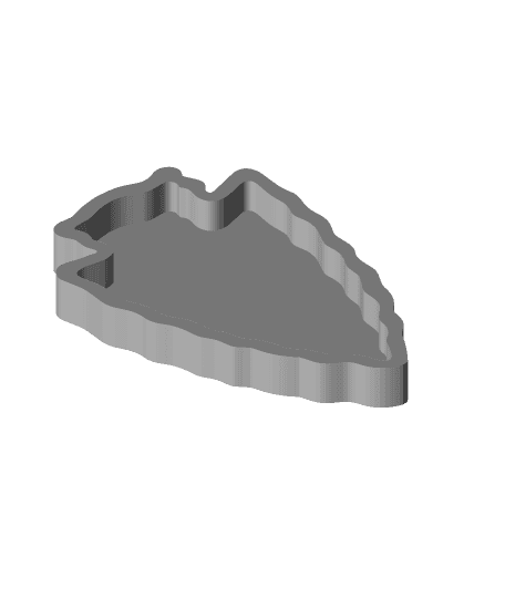 Arrowhead Coin Dump Tray 3d model