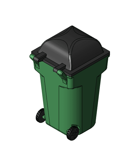 Trash Can Cup 16 oz 3d model