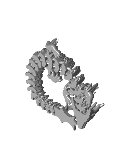 Zodiac Dragon 3d model