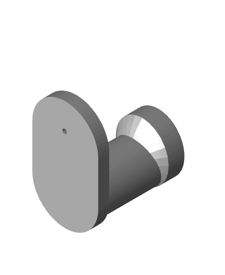 Hat Holder/Display (Wall Mount) 3d model