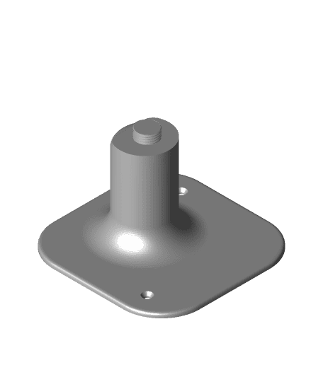 Adjustable Shower Head Mount 3d model