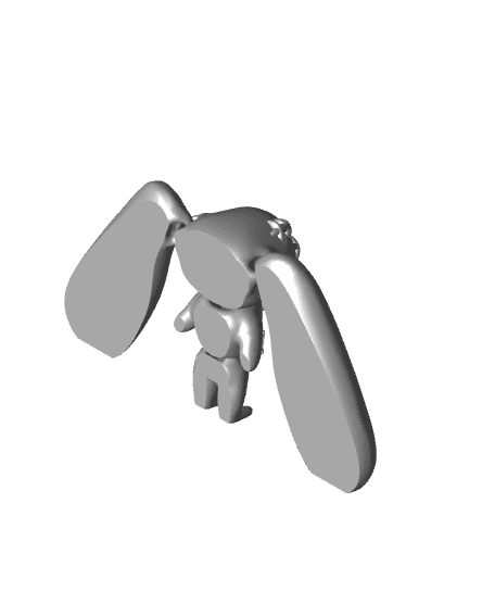 'Pooky Bunny 3d model