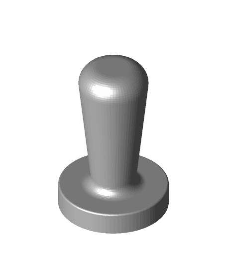 coffee tamper v4.stl 3d model