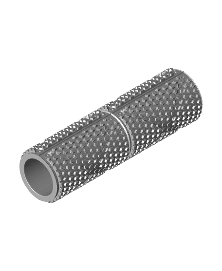 Collection Soda | Metal Grill 004 | Polymer Clay Seamless Texture Roller 3d model