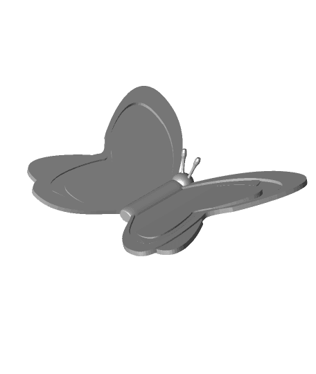 Low Poly Butterfly 3d model