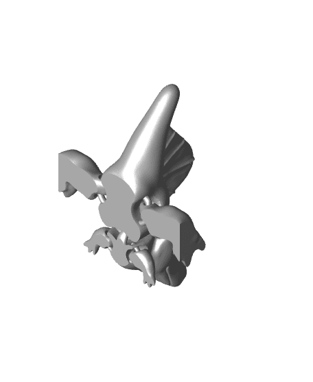 M3D - Flexi Baby Spinosaurus 3d model