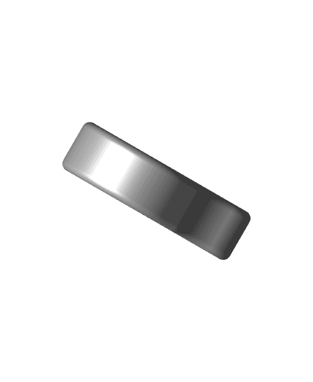 Bottle Opener for Key-Ring 3d model