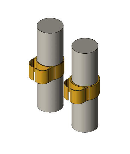 Cable Hook for Metal Pipes and C-Stands 3d model