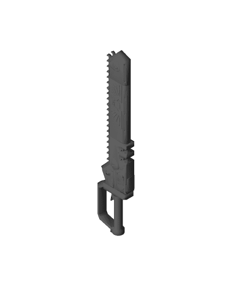 Cadia Mk IV Assault Chainsword 3d model