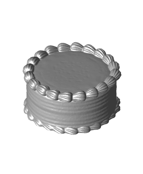 Basic Cake 3d model