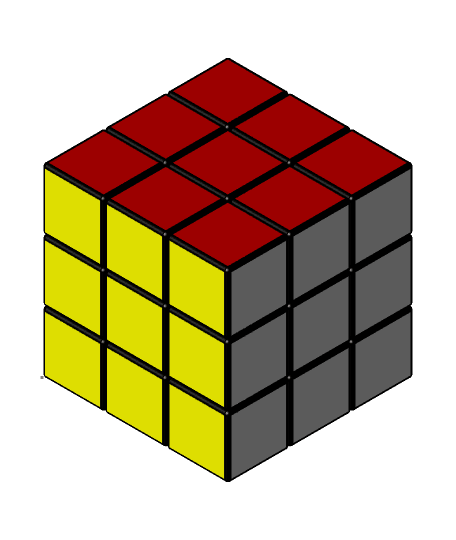 Rubik's Cube 3d model