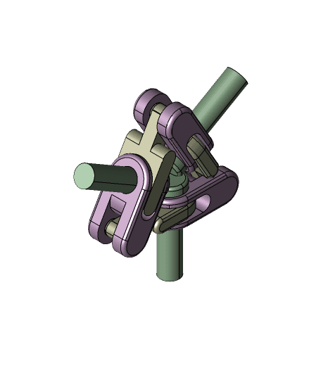 geodesic dome hub v3 3d model