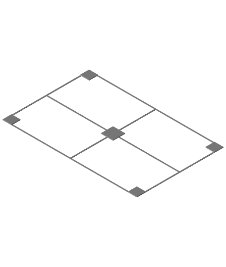 CTC Replicator Dual Bed Levelling 225x145mm 3d model