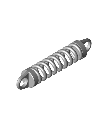 Extension spring 100N.stl 3d model