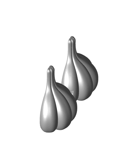 Garlic stand 3d model