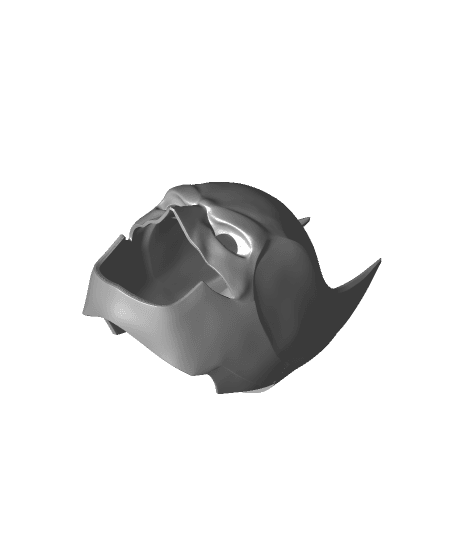 Batman Arkham Assylum Cowl 3d model