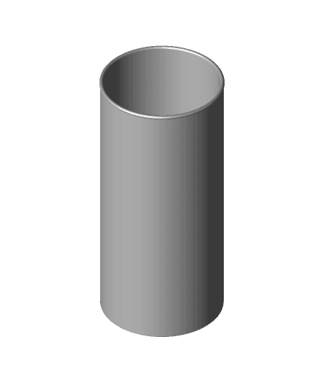 Straw Holder jar 3d model