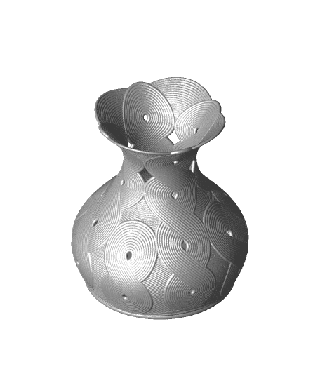 Sidewinder Vase 3d model