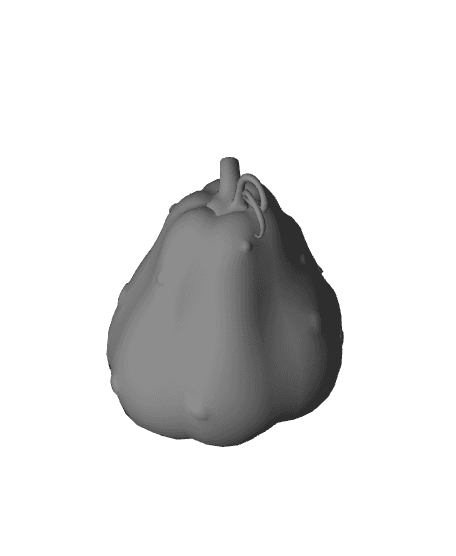 Spooky Squash 3d model