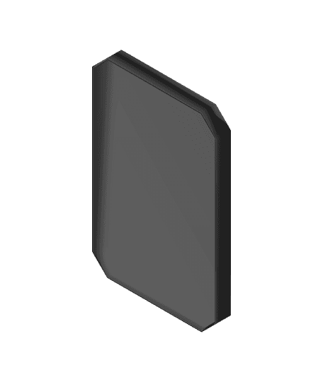 Kobra MAX screen cover V2 3d model