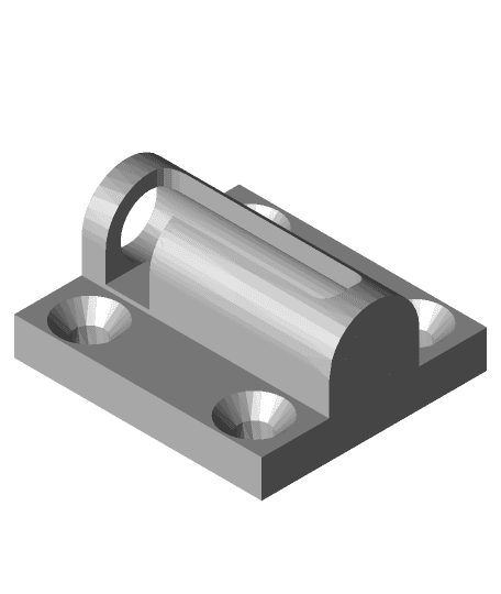 Small latch 3d model