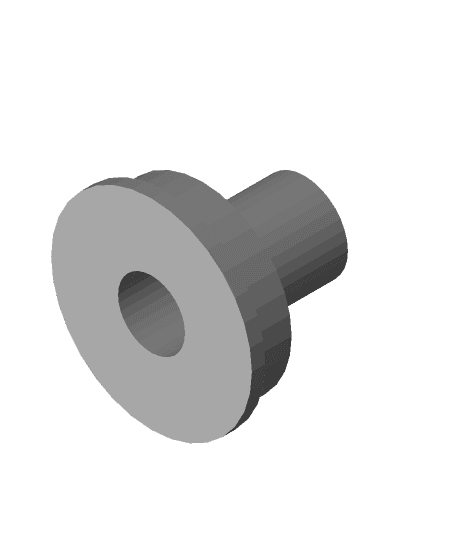 Pump hose adapter 3d model