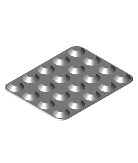 2x Laptop or mobile phone repair screw sorting trays 3d model