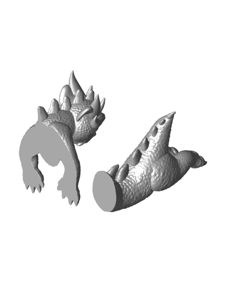 Drogo Dragon Shelf Buddy 3d model