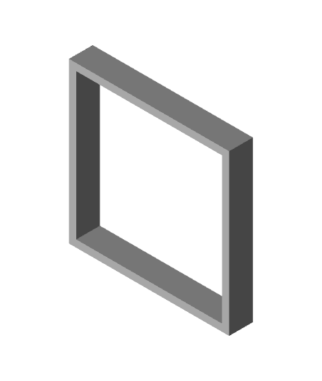 Square Packing Puzzle 11 and 17 Squares 3d model