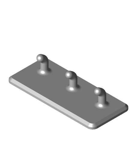 Yet Another Wall Hook | Tesa Powerstrip 3d model