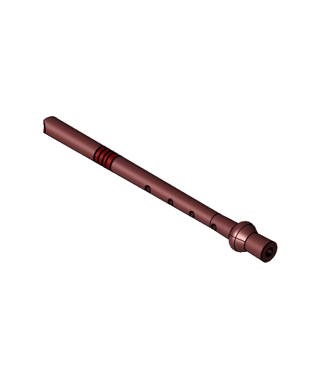 Shakuhachi 3d model