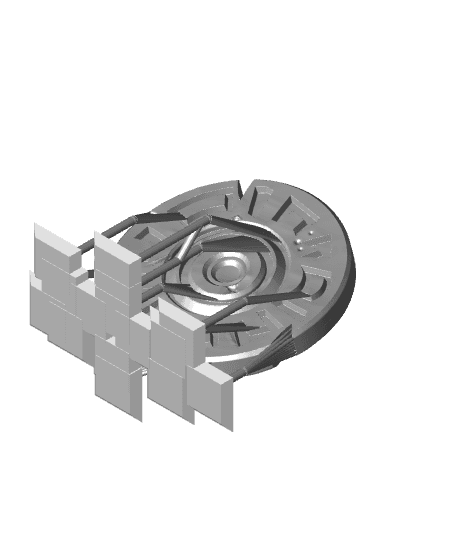 Orc Coin 3d model