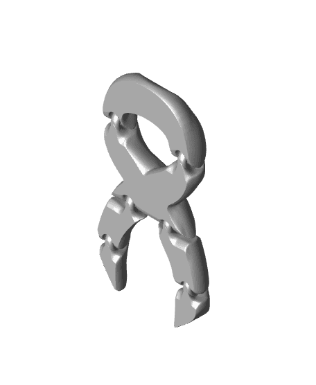 Flexi Awareness Ribbon 3d model