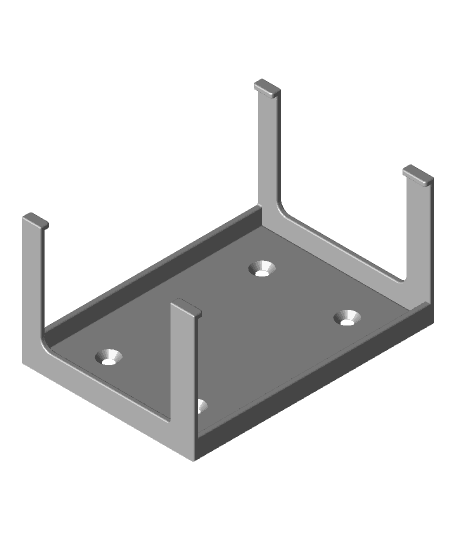 PiKVM Wall Mount 3d model