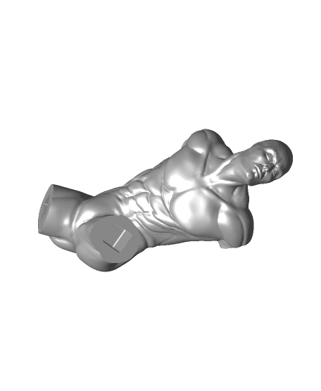 Silver Surfer Statue 3d model