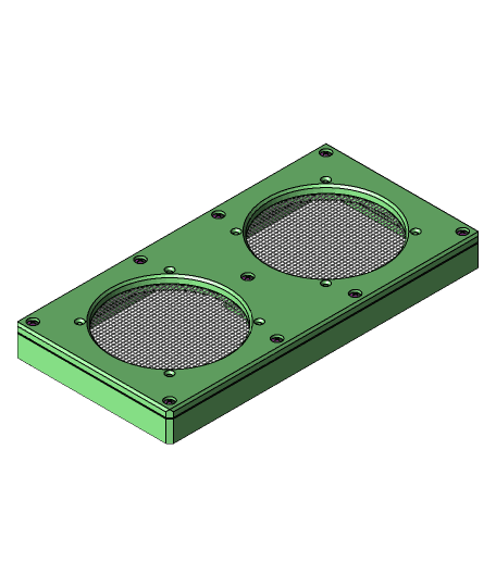 3D Printed 2-Jar Hive Feeder 3d model