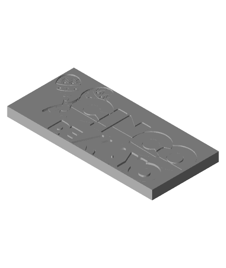 Cinco De Mayo coaster or plaque 3d model