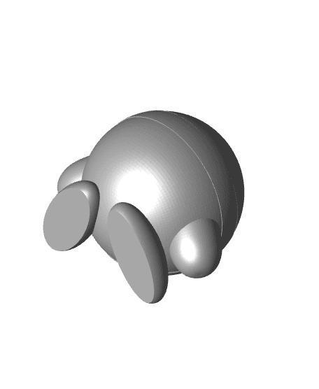 Shy Kirby - Multipart 3d model