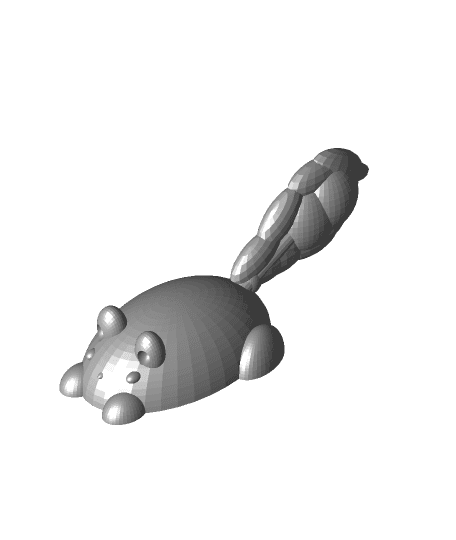 Squirrelly Squirrel beta.stl 3d model