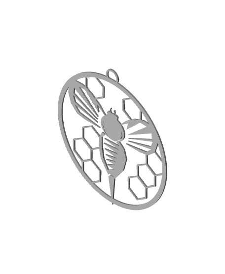 Bee Wall Hanging  3d model