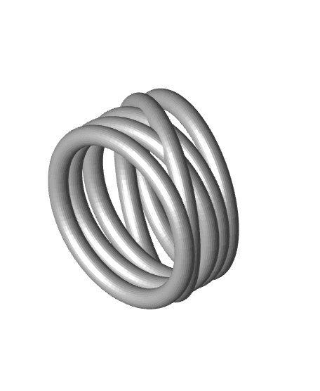 Circle Rings 3d model