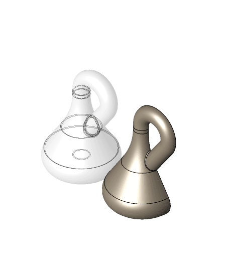 Klein Bottle. 3d model