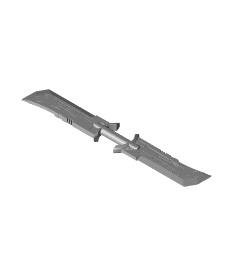 Thanos' Sword (The Double-Edged Sword)  3d model