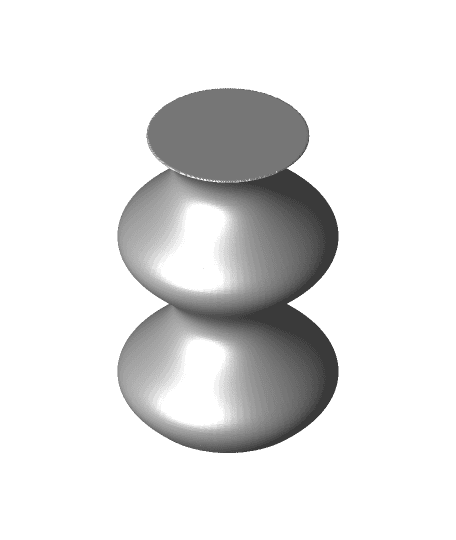 Bulbous Vase 3d model