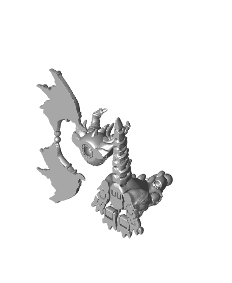 Stuffed Dragon, January 2024 Exclusive 3d model