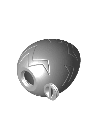 Electric Egg Bank/Container -Palworld Fanart (+Bambu 3mf) 3d model