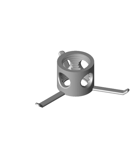 ca fil hold 3 fin 3d model