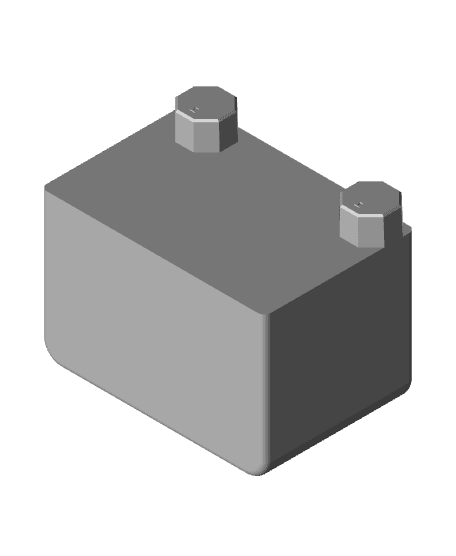 Multiboard Nozzle Holder - Supervolcano Style 3d model