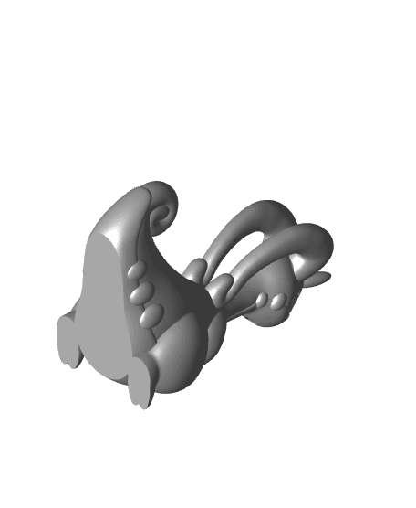 Goodra (Easy Print No Supports) 3d model