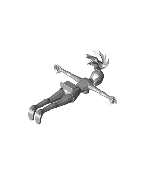 Momo Yaoyorozu (Hero Costume) 3d model